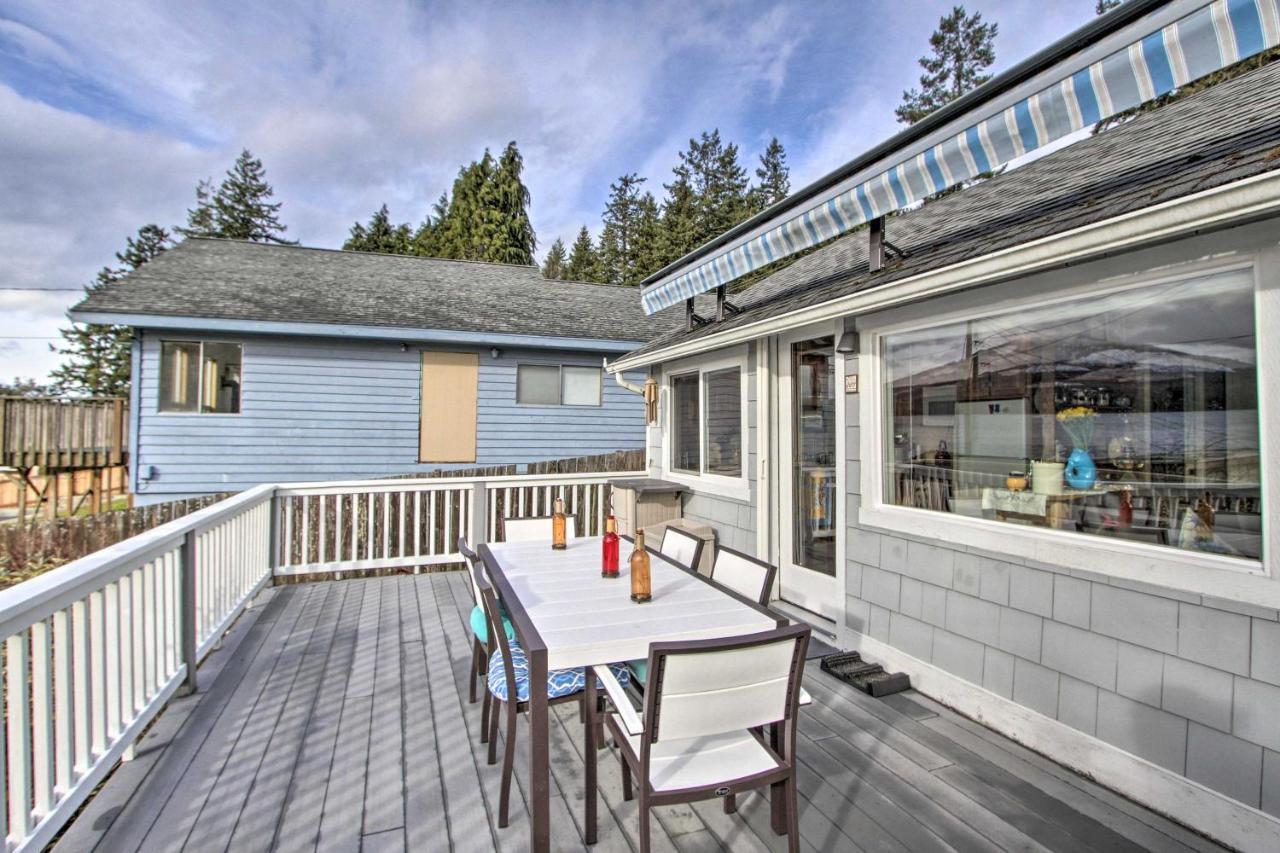 Idyllic Waterfront Cottage With Beach And Sunset Views Port Townsend Luaran gambar