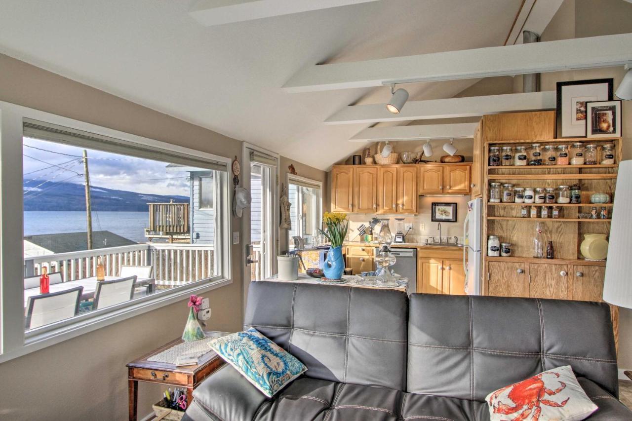 Idyllic Waterfront Cottage With Beach And Sunset Views Port Townsend Luaran gambar