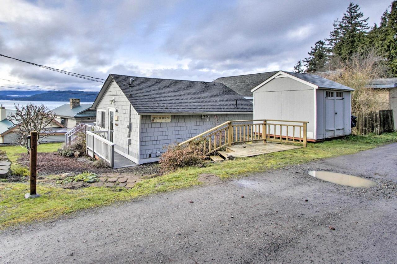 Idyllic Waterfront Cottage With Beach And Sunset Views Port Townsend Luaran gambar