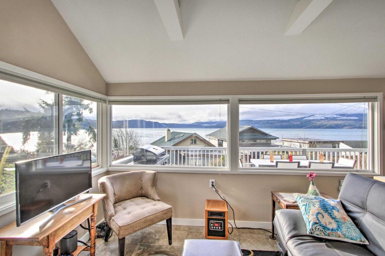 Idyllic Waterfront Cottage With Beach And Sunset Views Port Townsend Luaran gambar